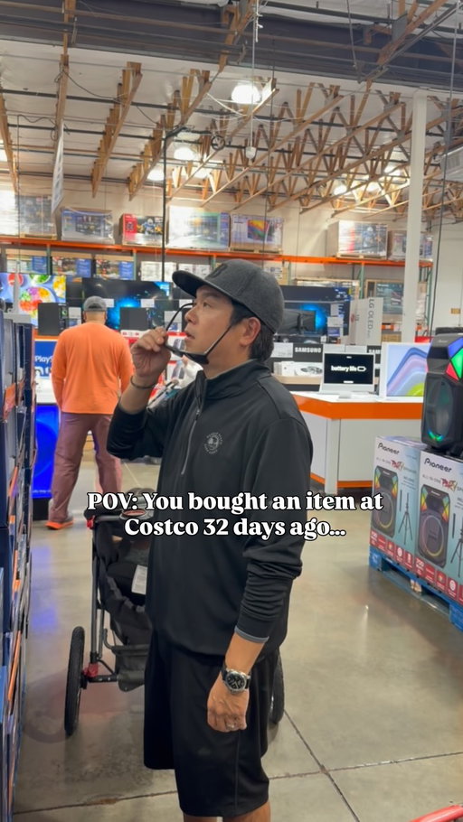 Just standing there recalculating his life choices 😂
.
.
.
#costcoshopping #costcofinds #relatablecontent #marriagehumor #marriedcouple