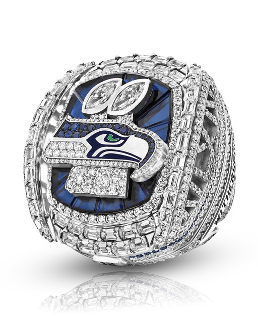 The largest and most technologically advanced Super Bowl ring ever created for the SBLX Champions.