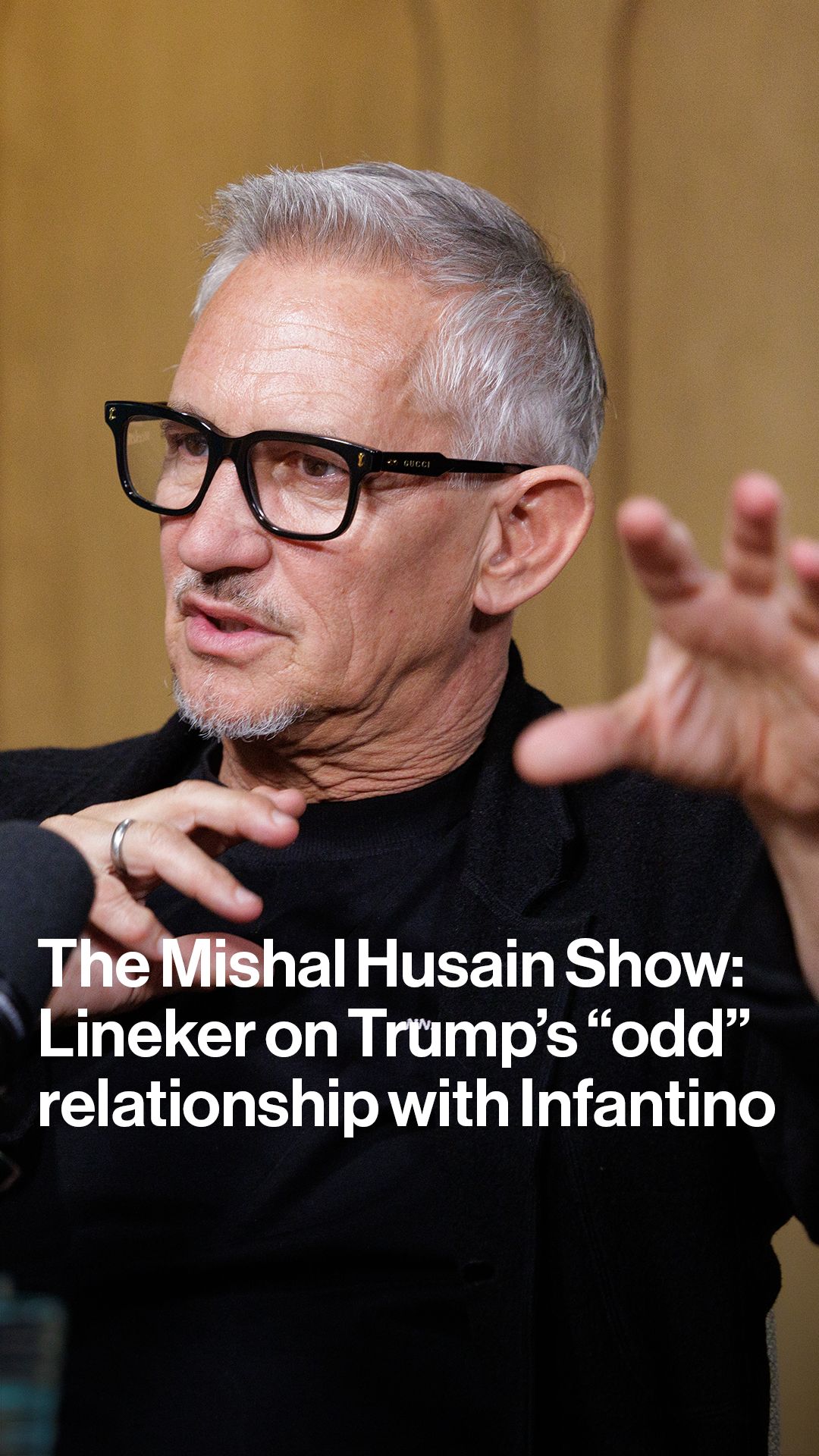 Gary Lineker tells @mishalhusain Donald Trump and FIFA President Gianni Infantino have a "very odd" relationship.

Hear his take on the World Cup — and "astronomical" ticket prices — at the link in bio, or watch The Mishal Husain Show at bloomberg.com/video