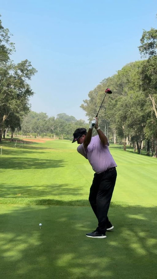 Classic @bubbawatson takes the outright lead in Morocco with his trademark flair 💞