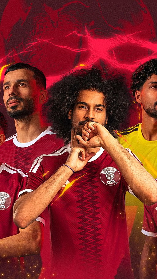 ⁨	⁨	⁨	⁨	⁨	.
من قلب الصحراء إلى أكبر مسرح كروي في العالم 🌍🏆
بثقة الأبطال ودعم الجماهير.. نقترب من انطلاقة مشوارنا في كأس العالم 🇶🇦🦅

‫#العنابي‬
‫#علمنا_عالي‬⁩⁩⁩⁩⁩