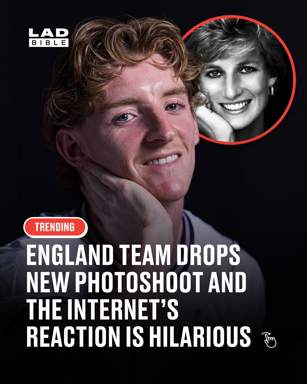 The England team have absolutely set themselves up here 😭⁠
⁠
They have dropped a new team photoshoot ahead of the World Cup, with players posing for their trademark celebrations, among other poses.⁠
⁠
But fans have been losing it over some of the pictures, especially the ones where the lads look like they’re dramatically holding their necks in pain rather than celebrating.⁠
⁠
The shoot was meant to show off each player’s personality, but the internet has done what it does best and turned the whole thing into meme material already🤣⁠
⁠
#england #worldcup #ladbible