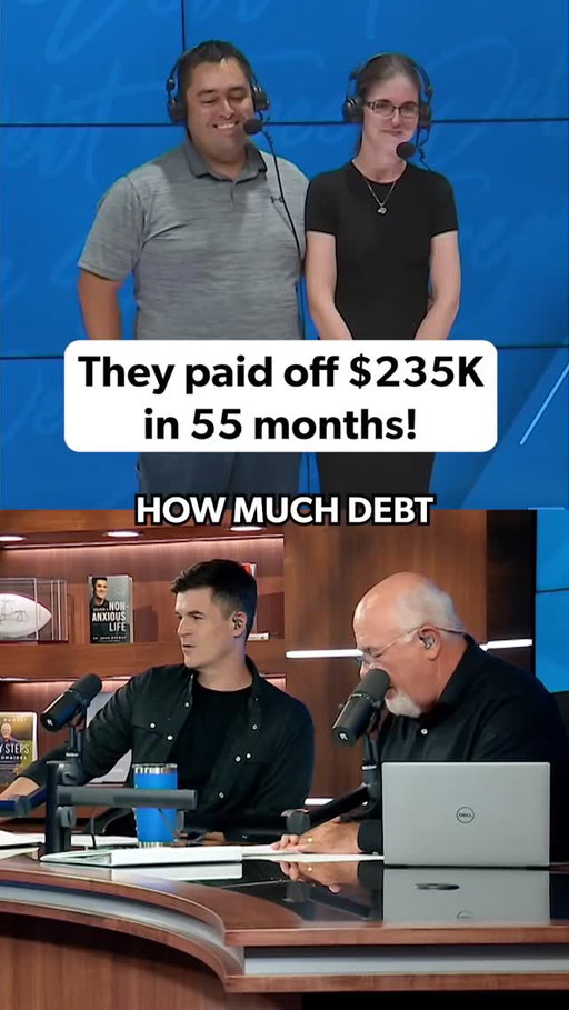 EveryDollar users Etian & Jamie reached the Debt-Free Stage after paying off $235,850 in just four years and seven months.

Their debt included flight school loans, college debt, credit cards, and a van. While Etian was ready to tackle it early on, the real breakthrough came when they got on the same page. As Jamie returned to the workforce and they focused on strengthening their marriage, they stayed persistent, increased their income, and built a better future for their kids while attacking the debt together.

Now they're completely debt-free, earning more than they ever thought possible, and enjoying the feeling of a weight lifted off their shoulders.

Their key to success: “Get on the same page and keep going.”