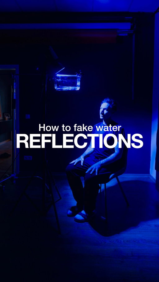 I faked an underwater look with one light and a glass box.

light: @nanlite_global 
FC -120C

Don’t forget to save this trick.

#fc120c #lightsetup #contentcreatortips