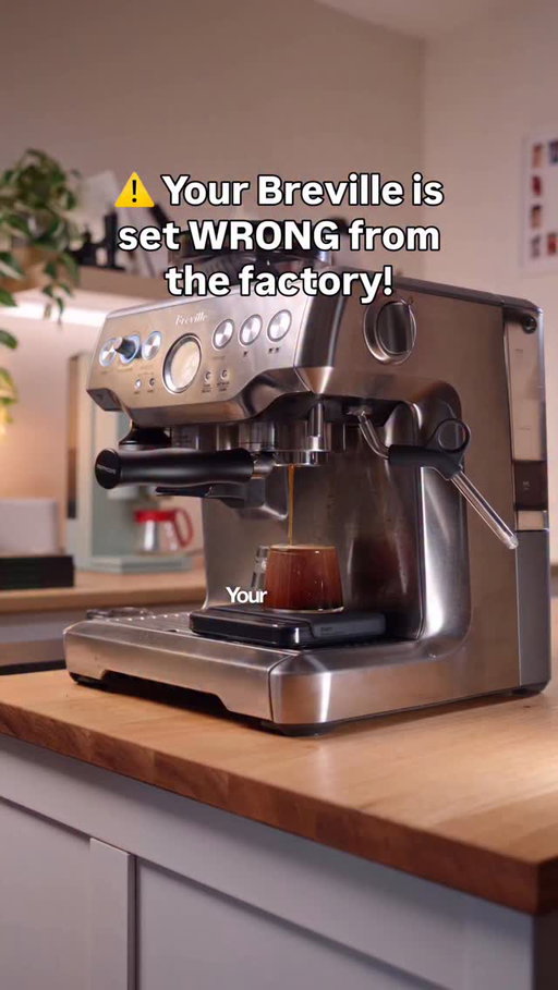 You should follow me if you own a Breville 🤭

This hidden setting could fix your espresso. But here’s a couple extra tips 👇 

- Always use freshly roasted beans
- Make sure you’re tamping firm enough 
- Aim for a 25-30 second extraction as a starting point
- Go finer if none of this helped…

This is not a “mandatory” adjustment, and depending on your coffee you might not need to do it. But I’d prefer it came like that as standard so there’s a finer range in the grinder. 

Share this video with someone who just got a Breville!