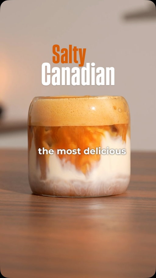 Salty Canadian: Worth every calorie! 👀

Recipe:
-prepare your coffee:
* lungo (large espresso, needs to be hot)
* piece of butter (roughly a tsp)
* 0.5 oz/ 15ml maple syrup (you can add more if you like sweetness)
* pinch of salt
* froth till butter dissolved 
- add ice to serving glass
- pour in 3-4 oz/ 90-120 ml of your milk of choice
- pour your espresso mixture on top
- optionally sprinkle a little more salt on top 

That’s it & trust me it’s DELICIOUS! 🙏🏽

Recipe Inspo from @livitcoffee 

#icedcoffee #icedlatte #coffeerecipe