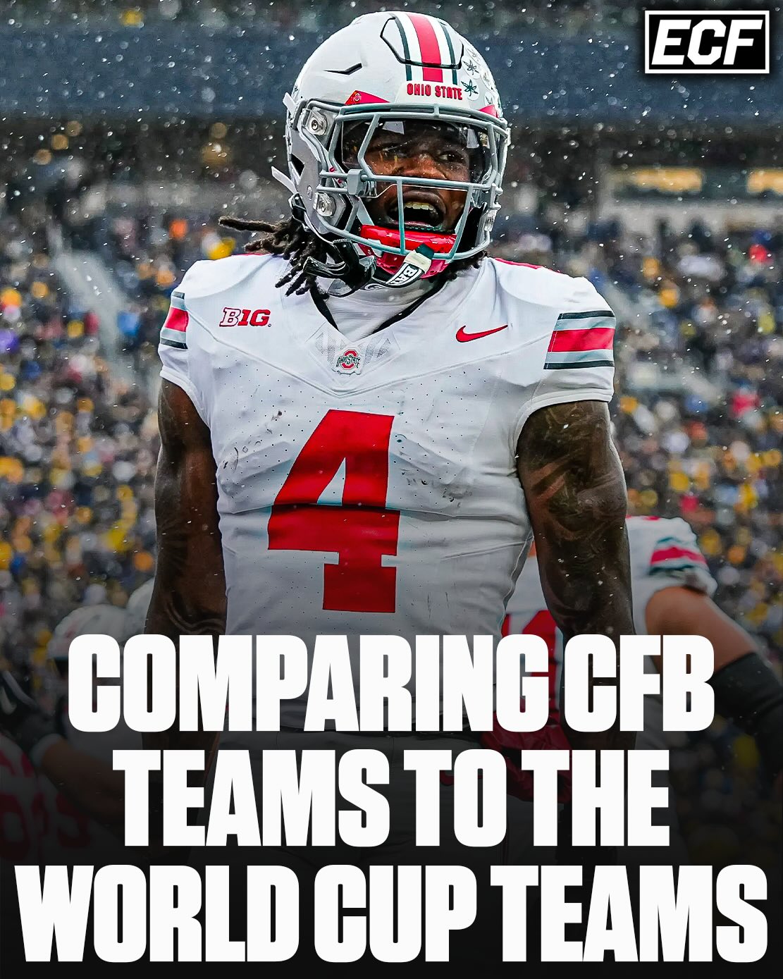 Comparing College Football teams to the teams in the 2026 World Cup 👀

Thoughts? ⬇️

H/T @cf_budge