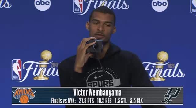 “Everybody knows we’re gonna do it.”

- Victor Wembanyama on the Spurs potentially completing a 3-1 comeback