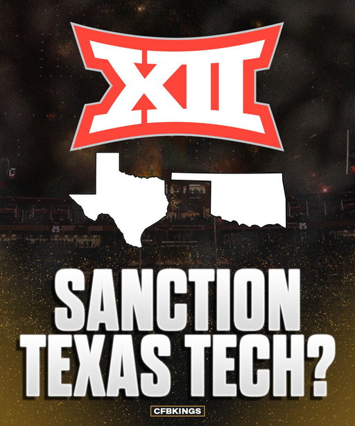 After the Texas Attorney General sent a letter to the Big 12 saying it would be illegal for them to sanction Texas Tech, the Oklahoma Attorney General is calling that letter meritless and absurd.

Oklahoma AG Gentner Drummond says his office is ready to help the Big 12 and says they should sanction the Red Raiders.

The situation takes another crazy turn. 😳