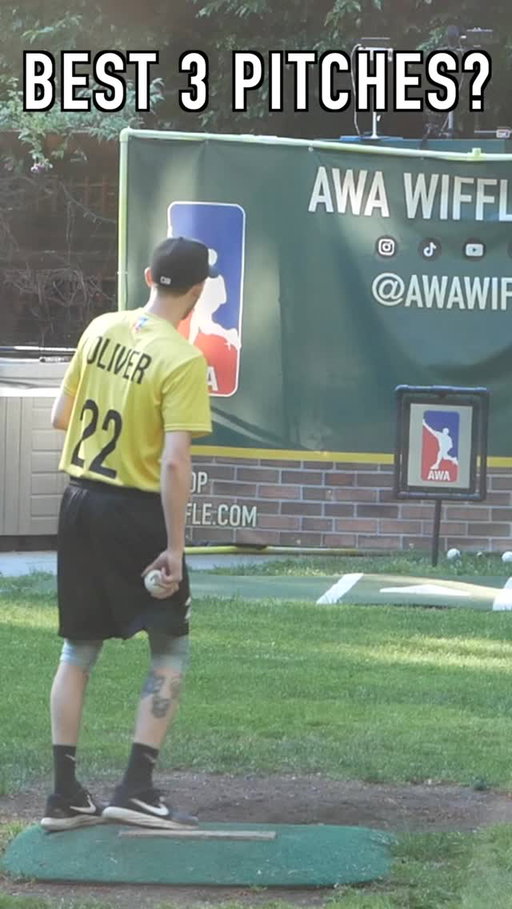 Is The Last Pitch A Strike?🤯 #dingersornothing #wiffleball #baseball