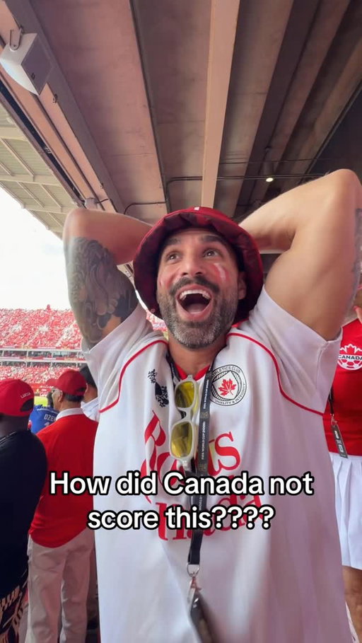 Still 1-0 for Bosnia … LETS GO CANADA… thank you @airbnb