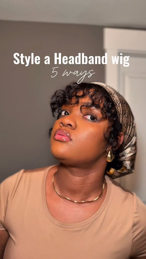 Headband wigs do not have to be worn the same way all the time.

It’s good to switch things up once a while 😌

Save this, you’ll need it for rainy days😁

Wig from @wigs_by_vickii
