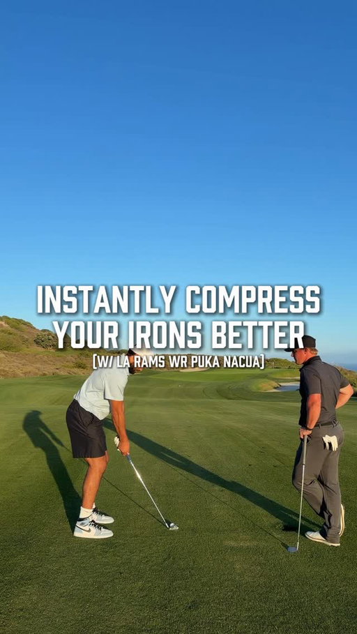 Ball striking for @pukaizded will be off the charts…. 

Strike the ball like Tiger with this super easy feel, take it to the range & the course and let me know how it goes! 
-
-
-
#golf #golfswing #golfpro #golfaddict #golfinstruction