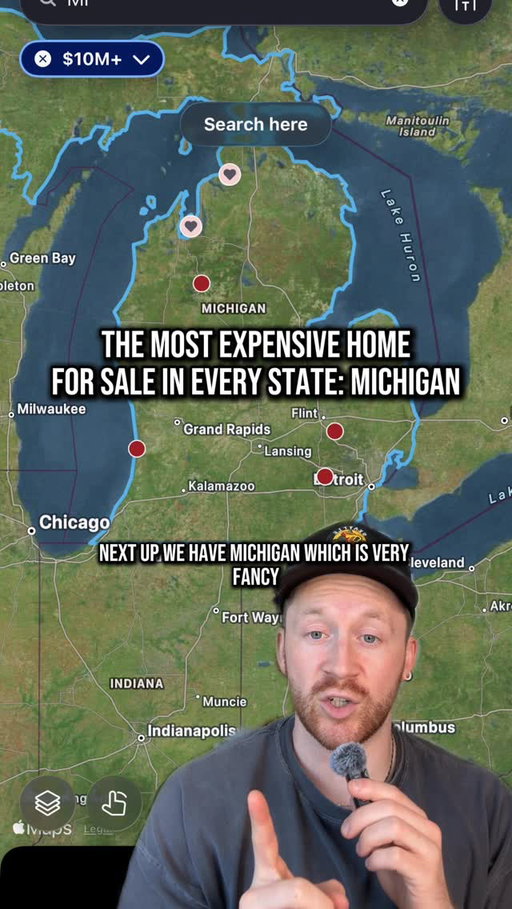 Michigan’s most expensive home for sale! 

*Note: 

I do not own any of these photos shown, nor do I have any relationship or agreement with the listing agent or seller (unless stated) I simply make videos on homes I find interesting and cool for the sake of reporting. If you’d like me to tag you or take down any post for any reason I have no problem doing so. thank you :) 

#mansions #house #homedecor #realestate #mansion
