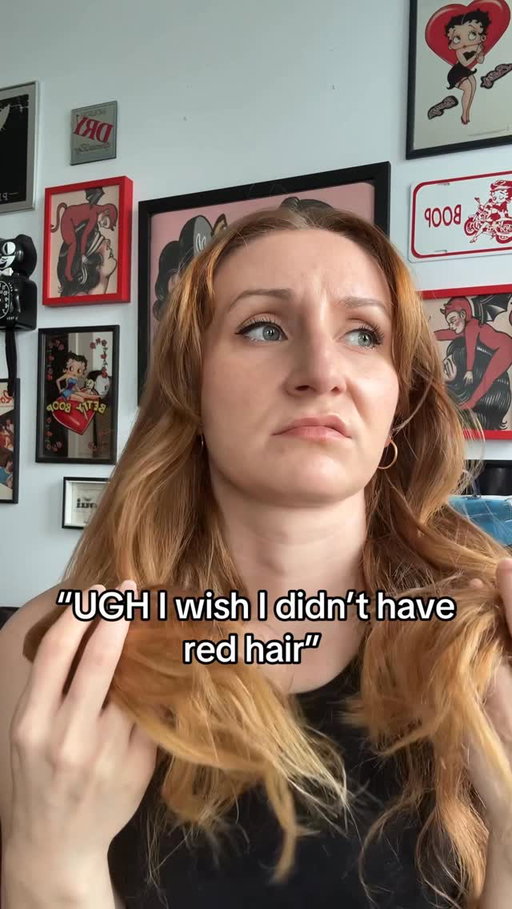 Mama said that it was okay 💅🏻 #satire #redhair #gingergirls #auntgladys #ronaldmcdonald