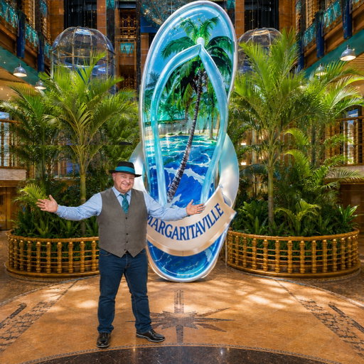 I am on my 398th cruise right now. IT's my last Margaritaville at Sea for the year. I'd be lying if I said I wasn't super bummed about that. They have become like family here. Not only the staff but the guests. There are so many repeat cruisers that you get to know a bunch of them. The shows always rock and I love the food. Looking forward to next year which I already have a bunch booked.

@margaritavilleatsea , @margaritaville 
#margaritavilleatsea
#margaritas
#JimmyBuffettTribute
#jimmybuffetsmargaritaville
#jimmybuffett
#cruiselife, #roblittle