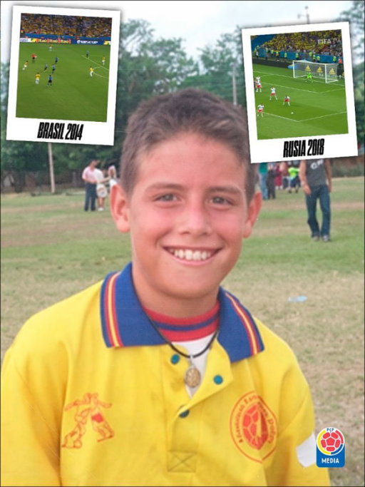 📸 El verdadero sueño del niño. 💭🥹

Tres mundiales y el nombre escrito en la historia de 'La Sele'. ✍️🇨🇴⚽

#ConOrgulloColombiano🇨🇴