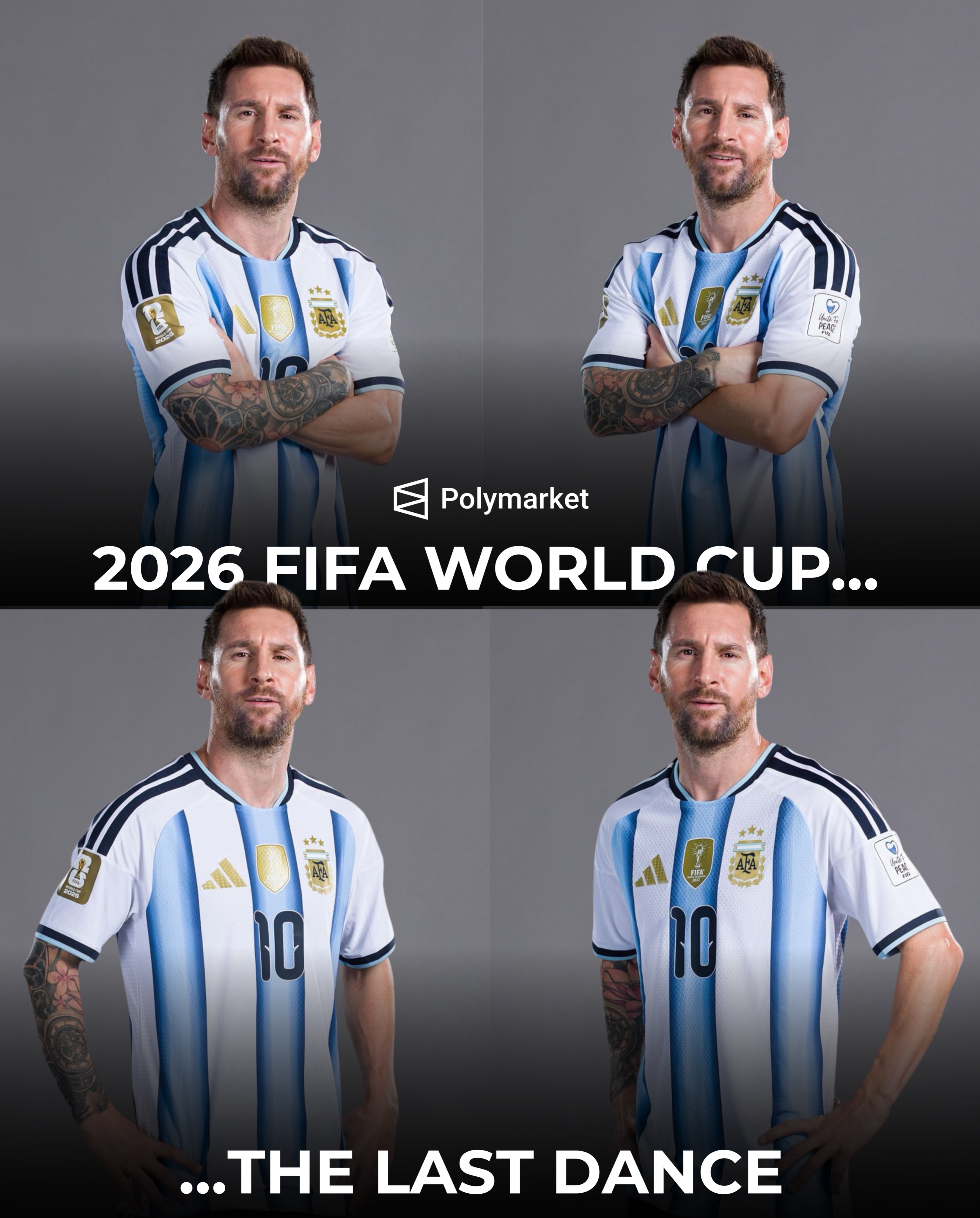 🇦🇷🔟 Lionel Messi is ready for his 6th World Cup, his last dance with Argentina. 🥹🧙‍♂️