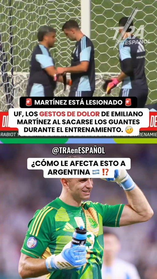 🤕 ¿PUEDE ARGENTINA SER BICAMPEONA CON MARTÍNEZ LESIONADO? 🇦🇷😳 (Via/@fifaworldcup) 

#argentina #copamundial #noticiasfutbol #futbolargentino #worldcup