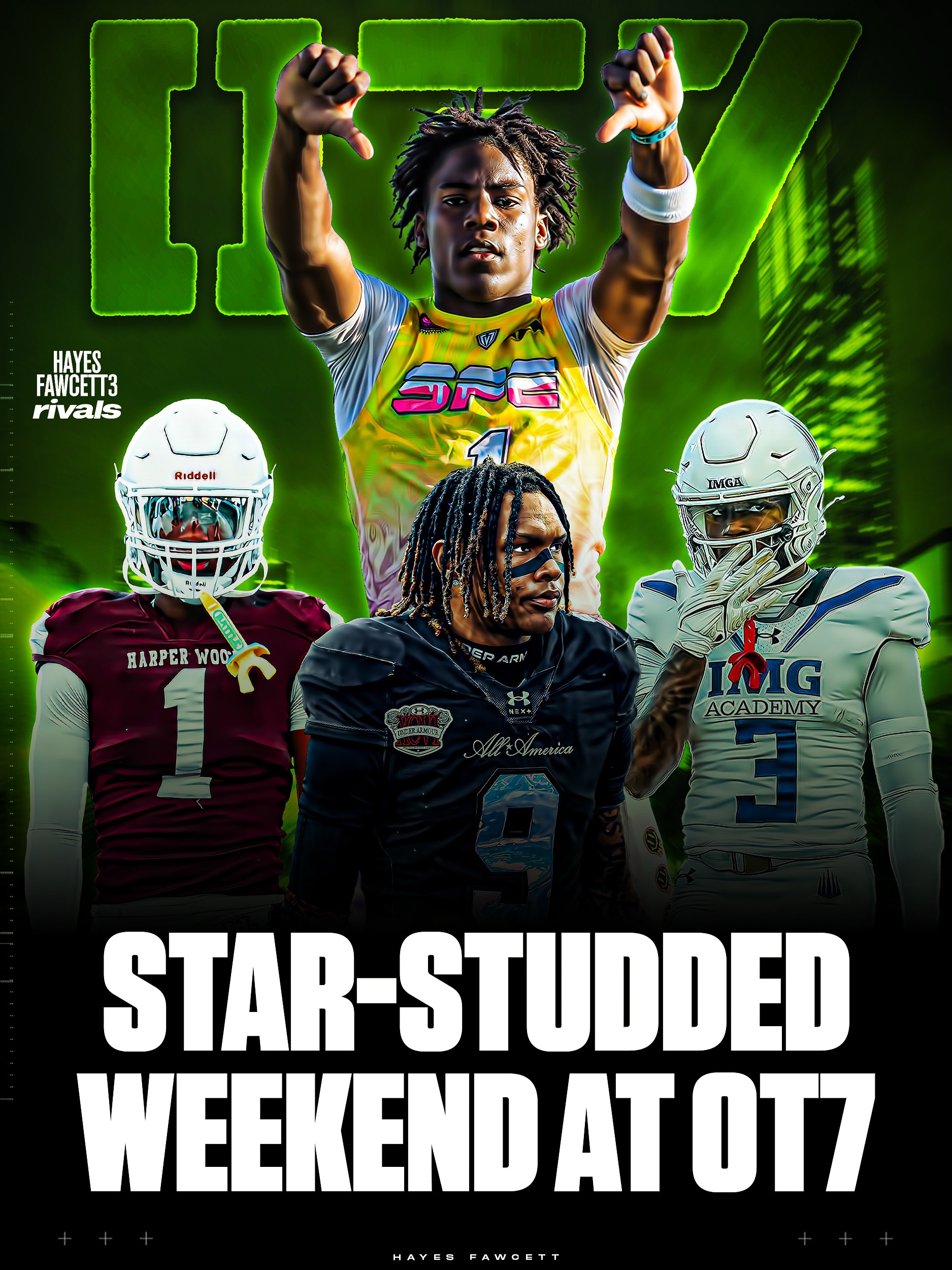 College football’s future takes center stage at the OT7 Finals this weekend 🏆

One of the most stacked events of the recruiting calendar (SWIPE)