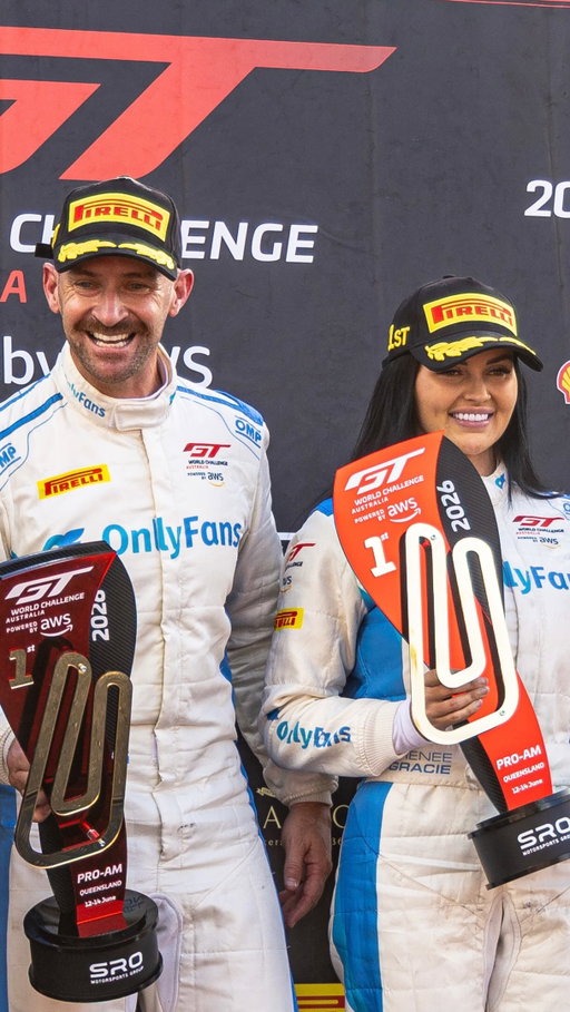 Renee Gracie becomes the first woman to win a GT World Challenge Australia race outright with Will Davison 🥳 

#speedcafe #motorsport