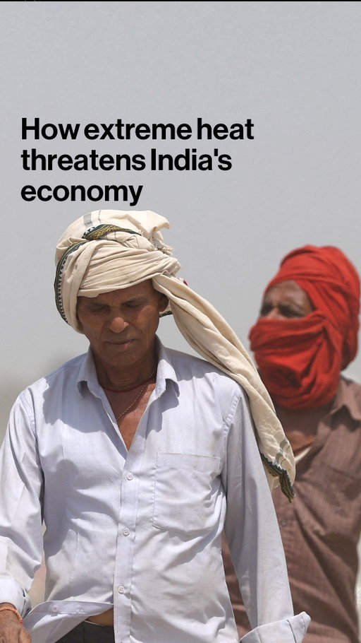 Extreme heat is starting to reshape how India works. From factories and construction sites to delivery workers, businesses are adapting as soaring temperatures hit productivity and raise costs. But as the country gets hotter, the economic risks are growing.

Tap the link in the bio for more.