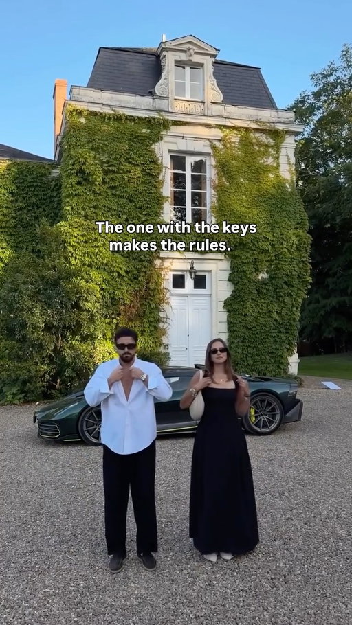 Rule no1: The one with the keys is always right 😅