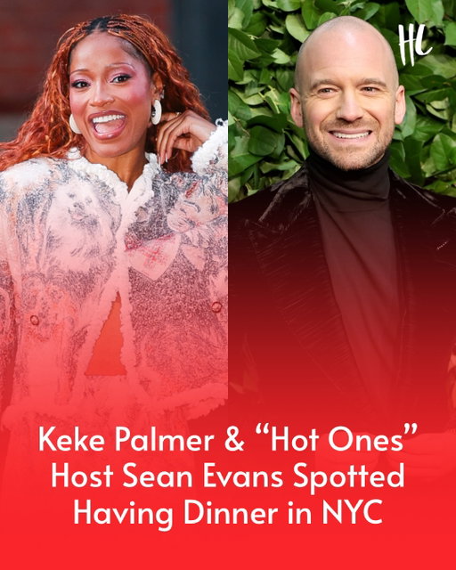 According to celebrity gossip account DeuxMoi, Keke Palmer and "Hot Ones" host Sean Evans were spotted having dinner in Brooklyn, New York. 

Whether the outing was a date or just a friendly meeting, fans have been aching for these two to get together after he appeared on Keke's podcast to discuss their undeniable chemistry over the years. (📸: Getty Images)