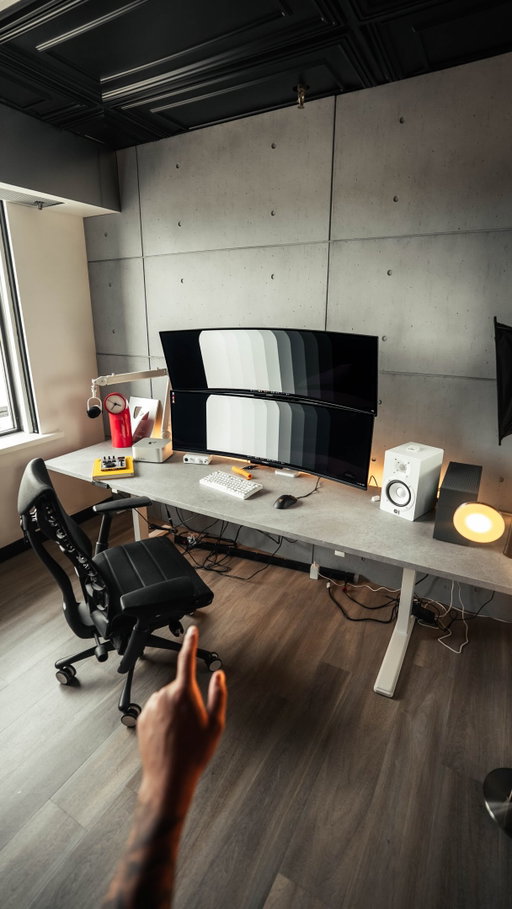 Im finishing this desk setup before GTA6 comes out…

#tech #desksetup #setup #workspace #gaming