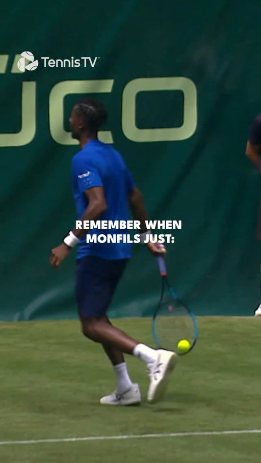 No look & behind-the-back all in one 😤 @iamgaelmonfils 

#tennis #tennistv #atp #sport #TWO26