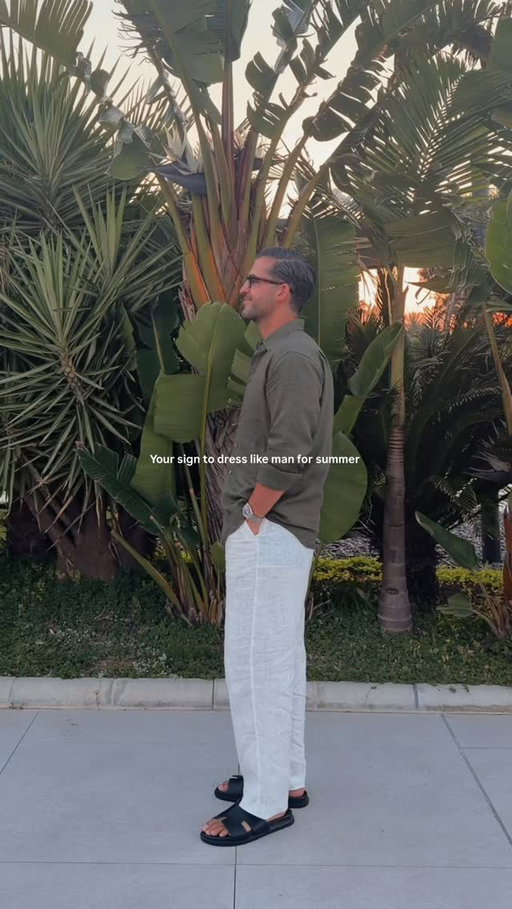Your sign to dress like a man for summer