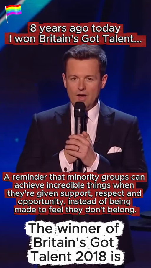 Eight years ago today, I won Britain's Got Talent.

It wasn't just a good night for me. It showed what can happen when people from minority groups are given the same opportunities, support and respect as everyone else.

I'm proud of what I've achieved, but I'm even more excited about what the next generation can achieve when barriers are removed instead of people being written off.

Here's to more inclusion, more representation, and fewer people being told what they can't do.

#BritainsGotTalent #DisabilityComedy #AccessibilityMatters #InclusiveComedy #RepresentationMatters 

@gagreflexmanagement
@deiversitytalentmanagement
@ecn_talent
@BGT