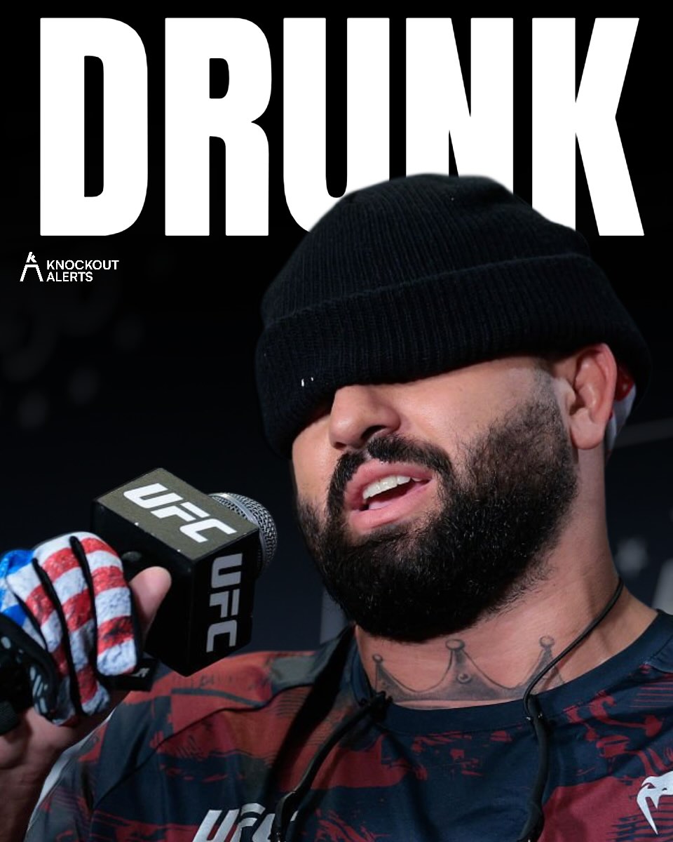 Josh Hokit weighed in at 231 pounds and openly admitted he had "been drinking" 😭

“So what, maybe I was drinking last night. Who wouldn’t be?”
