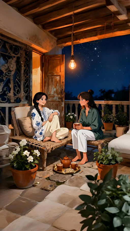 Girls Night 🌃✨
.
.
.
Created using @reve_image 🍃✨
.
.
.
#Peace #AestheticCalm #VisualTherapy #AIArt #CinematicVisuals
