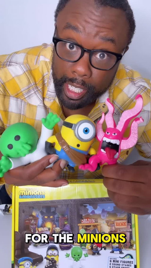 Minions & Monsters & Moose Toys Oh My!
🎬 See Minions & Monsters, only in theaters July 1.
🍌New @moosetoys in stores now! 

Unboxing #MinionsAndMonsters collectible figures, play sets, Goo Jit Zu, and of course Fart Blasters. 💨 It’s Old Hollywood, Minion Style! @minions @illuminationent @universalpictures #minions #toys #collectibles #movie