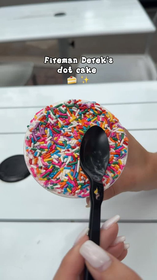 Oh, you wanted a Dot Cake? With all due respect…. #dotcake #cakejar #strawberryshortcake #dessert #fypage
