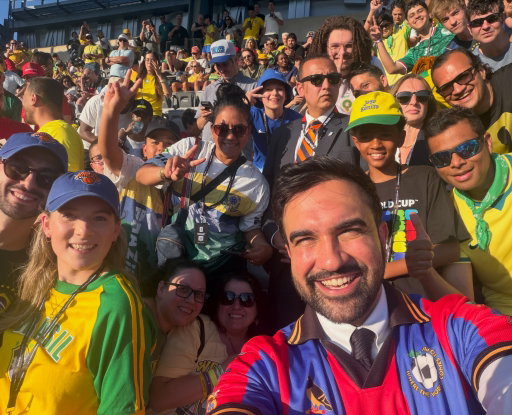 1,000 New Yorkers won our lottery for affordable tickets to the World Cup.

Today, we celebrated in the stands for the first NY/NJ game of the tournament.

The beautiful game belongs to everyone.