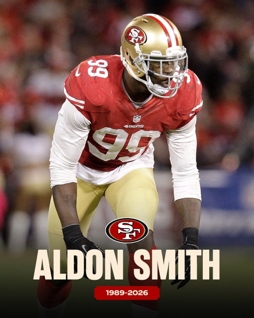 The 49ers mourn the passing of former LB Aldon Smith.