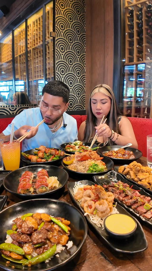 Sibling Date at @pfchangs to celebrate graduation @katie.salguero #pfchangspartner