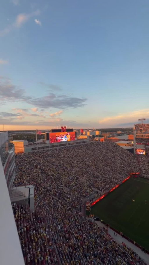 85,000 strong, together.

Here’s to a historic night in Lincoln. 🍻