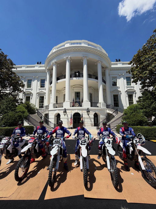 Honored, Humbled and Thankful. Thankful to Travis for a once in a lifetime phone call and  opportunity to jump my motorcycle on the lawn of the White House. Also, to the whole crew at Nitro Circus. Humbled to have the opportunity to Honor our country and 250 Years of Freedom. Never in my lifetime would I have thought I would have had this kind of opportunity from riding a dirt bike. What a hell of experience that will most likely never happen again. To the rest of the legends, The King, Twitch, The General, and Keith, thanks for making it so much fun as well gents, it was great to experience this with you guys as well. To all the opps  crew, hell of a job!! What I experienced today was something that will live with me until I leave this earth and I will never ever forget this! 🇺🇸🇺🇸
