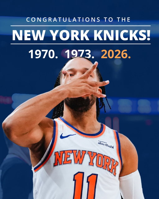 Congratulations to the @nyknicks—2026 Champions! 🏆🧡💙 Proud to sponsor a team whose energy unites New York City, one unforgettable moment at a time. 🏙️⚡️🙌