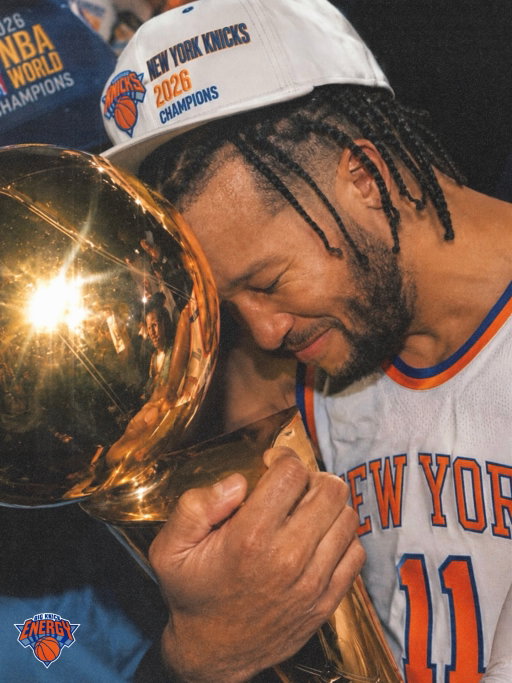 CHAMPIONS. CHECK OUT 🔥 @bigknickenergy #knicks #jalenbrunson #knickstape #nbafinals #champions