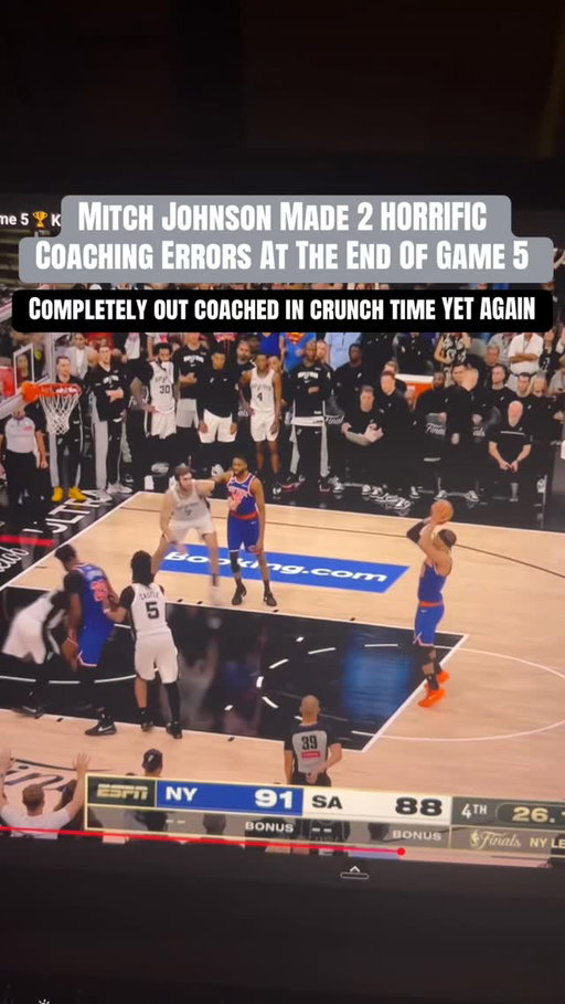 Hard for me to think the Spurs are ever going to win a championship with Mitch Johnson as their coach #mitchjohnson #sanantoniospurs #victorwembanyama #wemby #deaaronfox