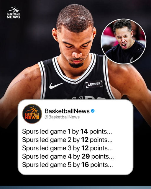 This is insane 🤯🤯

The crazy part isn’t that the Spurs lost. It’s how they lost.

San Antonio had the Knicks on the ropes multiple times throughout the series, but every time they seemed ready to take control, New York found a way back. The biggest example was Game 4, when the Spurs blew a 29-point lead in what was reported as the largest comeback in NBA Finals history. One win would have tied the series 2-2 and completely changed the pressure, but instead they fell behind 3-1. ￼

For such a young team led by Victor Wembanyama and rookie Dylan Harper, it felt like a lesson in how brutal the Finals can be. The Spurs had the talent, the athleticism, and the leads. What they didn’t have was the ability to finish possessions and close games when the pressure was at its highest. ￼

If you’re a Spurs fan, that’s what hurts the most. They weren’t getting blown out. They were close enough to dream about a championship, then watched it slip away possession by possession. That’s the kind of Finals loss that sticks with a team all summer. 

Follow @basketballnews for more