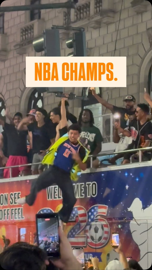 THE KNICKS ARE FINALS CHAMPIONS. 

#nyknicks #knicks #nba #nbafinals #nyc