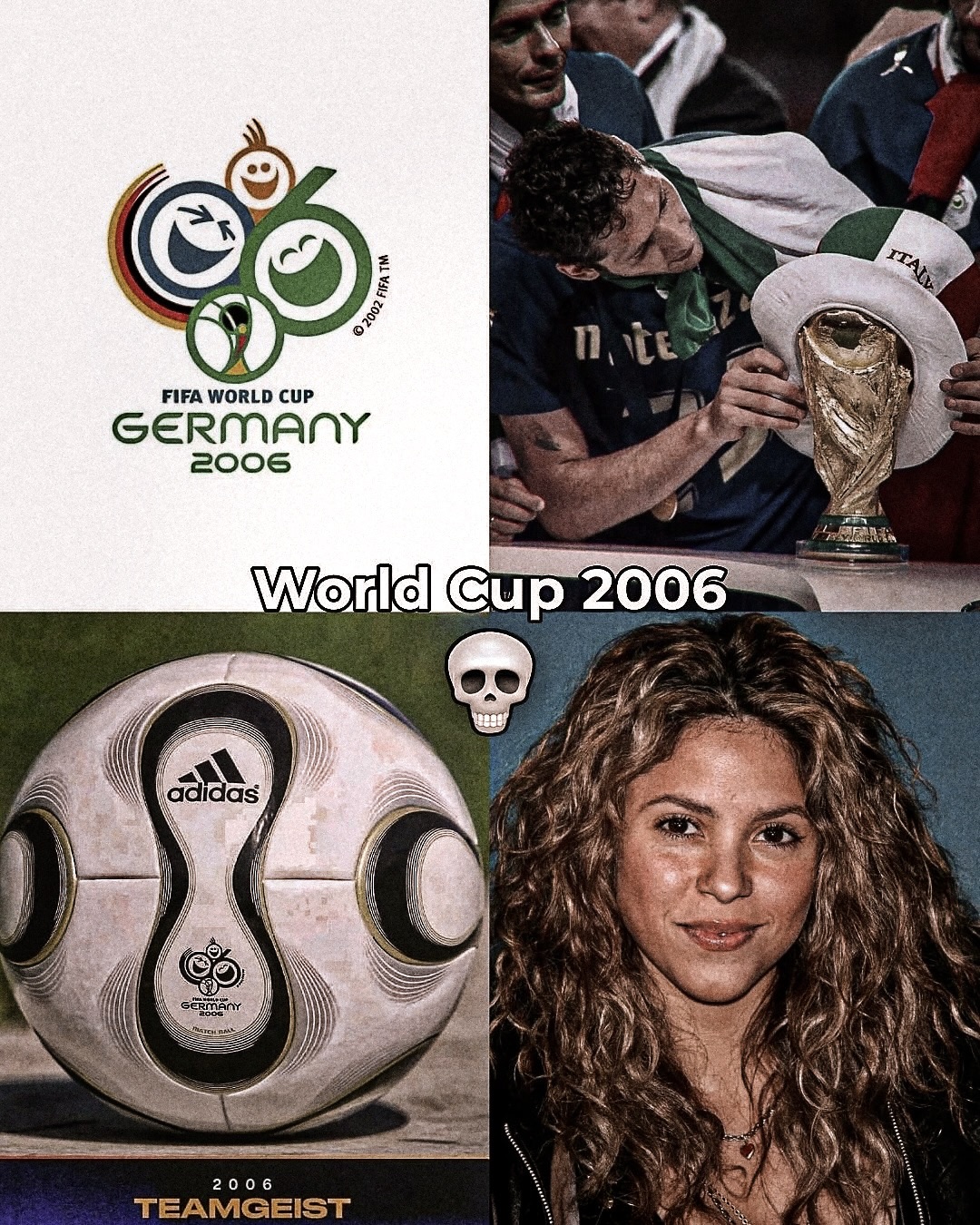 World Cup history from 2006 to 2026 legendary moments iconic winners and Ronaldo dream ending ⚽

World Cup 2006 started with pure drama and unforgettable legacy moments. Zinedine Zidane delivered world class brilliance but his final act shocked football forever. Italy showed elite mentality under pressure and won on penalties against France. That final had everything tension, emotion, and history changing moments. It felt like UCL nights on the biggest stage where legends rise and fall in seconds 🏆

World Cup 2010 and 2014 brought dominance and tactical perfection from elite teams. Spain controlled football with calm passing and Iniesta delivered a clutch winning moment. Then Germany shocked the world with ruthless power and destroyed Brazil in a historic match. These tournaments showed how generational talent and strong mindset create legacy. Every match felt intense with pressure moments shaping football history forever ⚡

World Cup 2018 and 2022 raised the level with new stars and emotional endings. France showed power and speed while Mbappe became a world class superstar. Then Lionel Messi completed his destiny in the greatest final ever played. That match had everything goals, comebacks, and pure magic. It was football at its highest level where legacy, greatness, and GOAT debates reached another level 🔥

World Cup 2026 could deliver the greatest story ever imagined in football history. Cristiano Ronaldo returns with elite mentality and refuses to fade away. At forty one he leads Portugal with belief and hunger for glory. In the final he scores the winning penalty and lifts the trophy. The world watches in shock as legacy is complete and greatness becomes eternal forever 👑