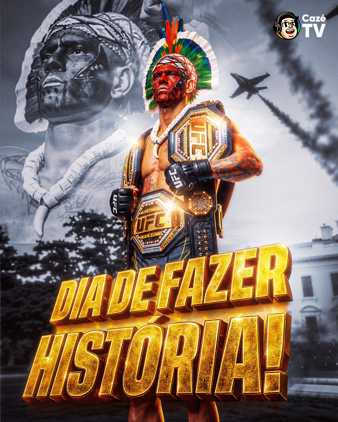 🇧🇷 DIA DE ALEX POATAN! DIA DE BRASIL. DIA DE UFC CASA BRANCA! 🥊🥊🥊🥊 😎

A HISTÓRIA PODE SER FEITA HOJE! POATAN PODE SE TORNAR O PRIMEIRO TRIPLO-CAMPEÃO DA HISTÓRIA DA ORGANIZAÇÃO!!!!!! CHAMAAAAAA 🔥🔥🔥🔥🔥🔥🔥🔥🔥🔥🔥

#UFC #cztv23 #Poatan #OutrosEsportes #MMA #PlanejamentoCazéTV #cztv18