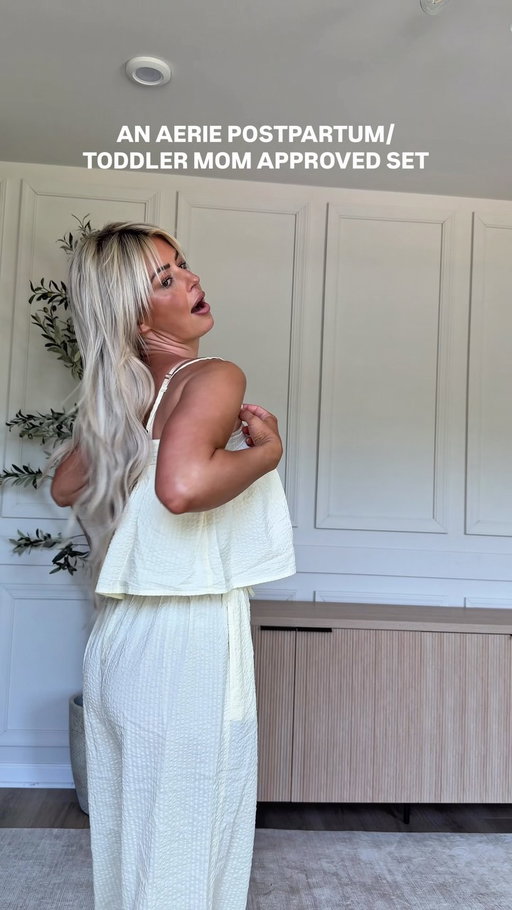 living in this set until further notice🙂‍↔️🤌🏼 say “AERIE” and I’ll dm you the details!!

#aerie Aerie haul, aerie summer outfits, affordable summer outfits, mom outfit, easy and cute outfit. Matching sets. Summer style. Summer dress. Aerie haul, Aerie on sale, Aerie summer sale, Aerie sale finds, Aerie try on haul, Aerie summer outfits, Aerie comfy clothes, Aerie loungewear haul, Aerie matching sets, Aerie sweat set, Aerie mom outfits, Aerie everyday basics, OFFLINE by Aerie, Aerie leggings, Aerie activewear, Aerie cozy haul, Aerie new arrivals, Aerie affordable fashion, Aerie summer lounge sets, Aerie soft essentials, casual mom style, comfy summer outfits, cute errand outfit, viral Aerie finds, Aerie haul 2026, Aerie sale shopping, summer neutral outfits, easy mom outfits, throw on and go outfits, cozy girl aesthetic