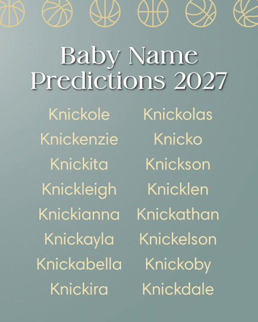 We’ll circle back in 9 months... 🍼

#Pampers #BabyNames #NYC #NewYork